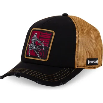 Sort og gul trucker-kasket Fujibayashi Naoe NAO2 Assassin's Creed fra Capslab