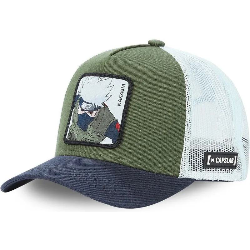 grune-weisse-und-blaue-trucker-kappe-fur-jungen-kakashi-hatake-kidkak1-naruto-von-capslab