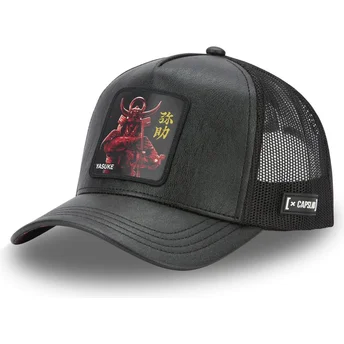Schwarze Trucker-Cap Yasuke YAS Assassin’s Creed von Capslab