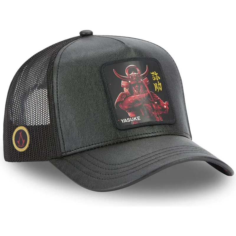 yasuke-yas-assassin-s-creed-sort-trucker-kasket-fra-capslab