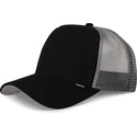 gorra-trucker-sort-og-gra-hft-waffle-jersey-fra-djinns