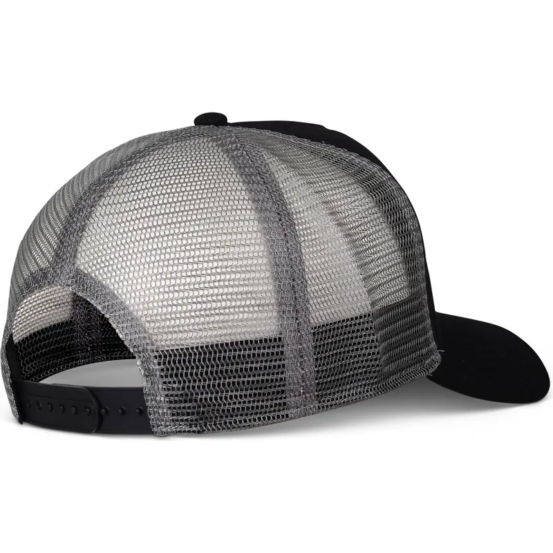 sort-og-gra-hft-waffle-jersey-trucker-kasket-fra-djinns