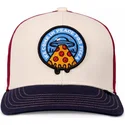 shapka-izvita-mnogocveten-snapbek-za-deca-peace-pizza-food-ot-djinns