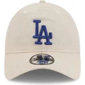 shapka-izvita-bezhov-reguliruem-9twenty-linen-spring-training-fan-pack-2025-na-los-angeles-dodgers-mlb-ot-new-era