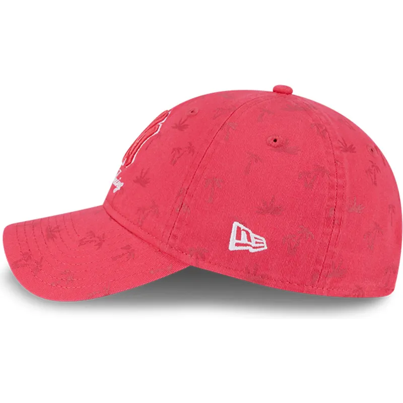 new-era-izvita-kozirka-damska-9twenty-pattern-spring-training-fan-pack-2025-new-york-yankees-mlb-rozova-reguliruema-shapka