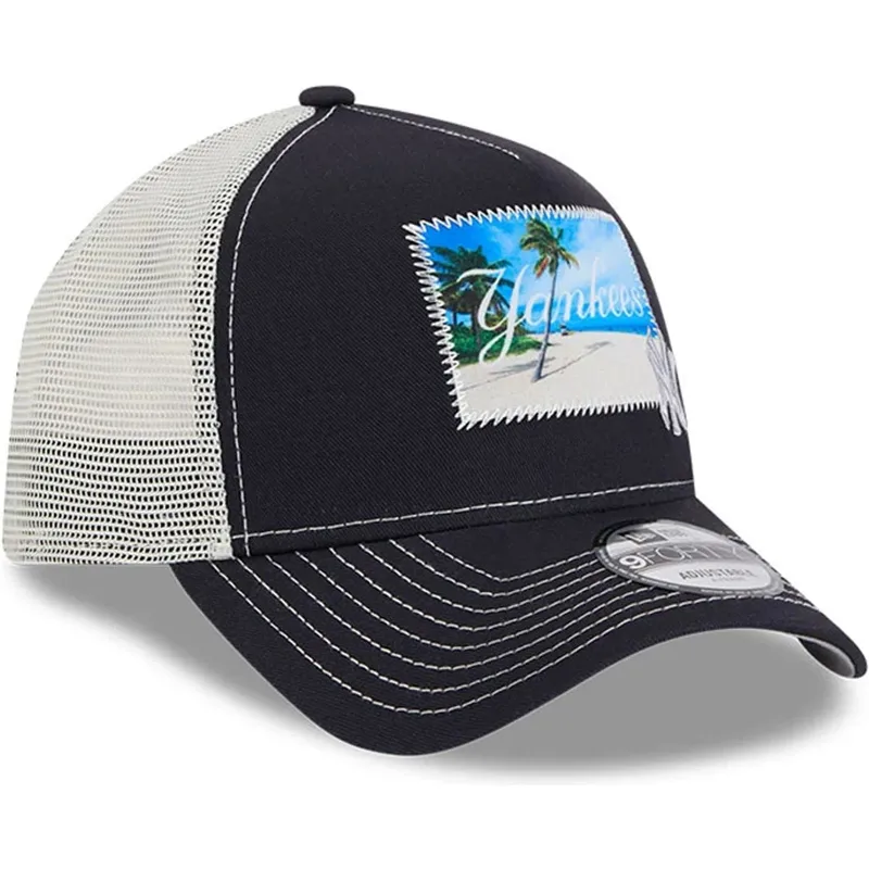 shapka-izvita-traker-tmnosin-snapbek-9forty-a-frame-patch-spring-training-fan-pack-2025-na-new-york-yankees-mlb-ot-new-era