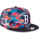 shapka-ploska-mnogocveten-snapbek-9fifty-printed-spring-training-fan-pack-2025-na-boston-red-sox-mlb-ot-new-era