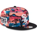 new-era-flat-brim-9fifty-printed-spring-training-fan-pack-2025-chicago-white-sox-mlb-multicolor-snapback-cap