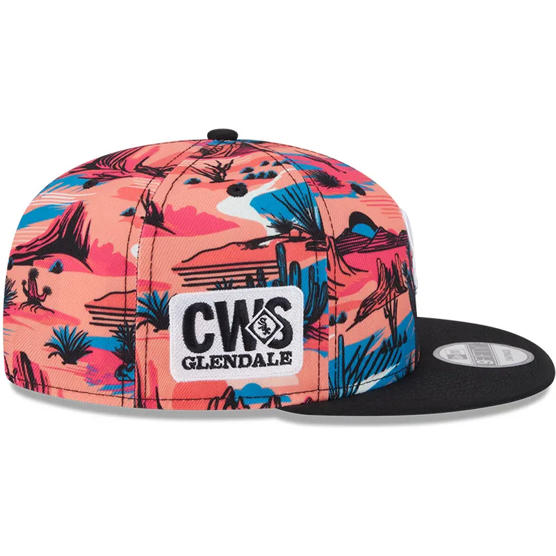 shapka-ploska-mnogocveten-snapbek-9fifty-printed-spring-training-fan-pack-2025-na-chicago-white-sox-mlb-ot-new-era shapka-ploska-mnogocveten-snapbek-9fifty-printed-spring-training-fan-pack-2025-na-chicago-white-sox-mlb-ot-new-era