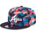 shapka-ploska-mnogocveten-snapbek-9fifty-printed-spring-training-fan-pack-2025-na-atlanta-braves-mlb-ot-new-era