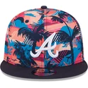 shapka-ploska-mnogocveten-snapbek-9fifty-printed-spring-training-fan-pack-2025-na-atlanta-braves-mlb-ot-new-era