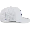 weisse-trucker-kappe-9seventy-perf-spring-training-fan-pack-2025-der-los-angeles-dodgers-mlb-von-new-era