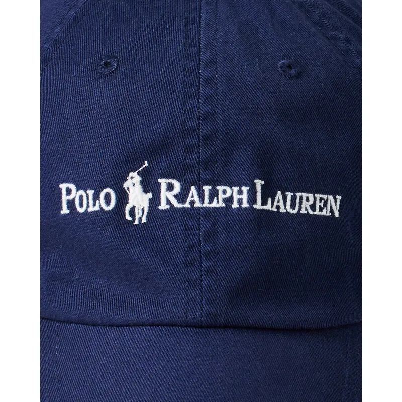 marinebla-justerbar-kasket-med-buet-skygge-classic-sport-fra-polo-ralph-lauren
