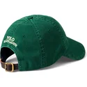shapka-izvita-zelena-reguliruem-classic-sport-bear-ot-polo-ralph-lauren
