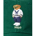 casquette-courbee-verte-ajustable-classic-sport-polo-bear-polo-ralph-lauren