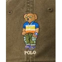 shapka-izvita-zelena-reguliruem-classic-sport-bear-ot-polo-ralph-lauren