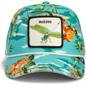 bla-buet-snapback-kasket-med-guldsmed-buzzed-happy-our-salty-rim-the-farm-fra-goorin-bros