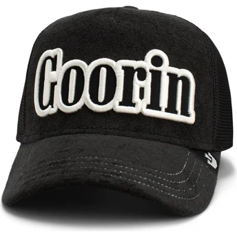 Goorin Bros. Full Flavor Wordmark French Terry Black Trucker Hat