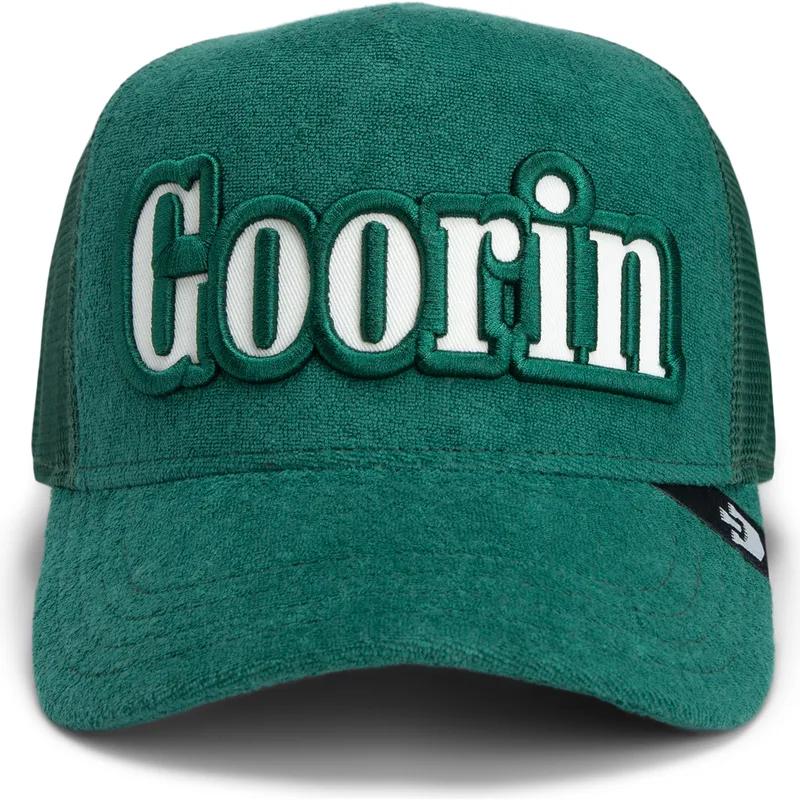 shapka-izvita-zelena-snapbek-the-farm-ot-goorin-bros