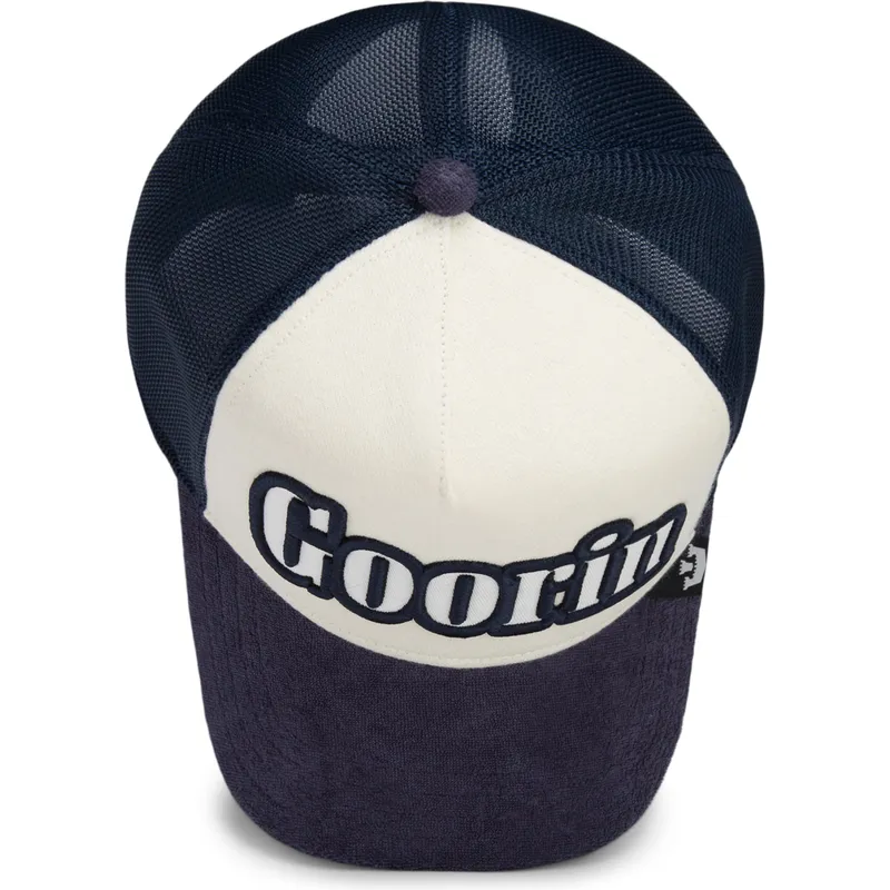 shapka-izvita-traker-tmnosin-snapbek-flavor-wordmark-french-terry-the-farm-ot-goorin-bros