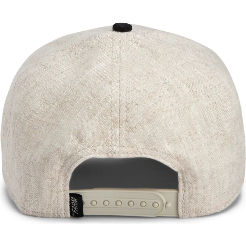 shapka-izvita-bezhov-snapbek-deadly-lethal-linen-rugged-comfort-the-farm-ot-goorin-bros shapka-izvita-bezhov-snapbek-deadly-lethal-linen-rugged-comfort-the-farm-ot-goorin-bros