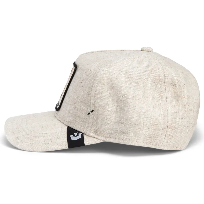 beige-buet-snapback-kasket-bandit-coyote-cloth-rugged-comfort-the-farm-fra-goorin-bros