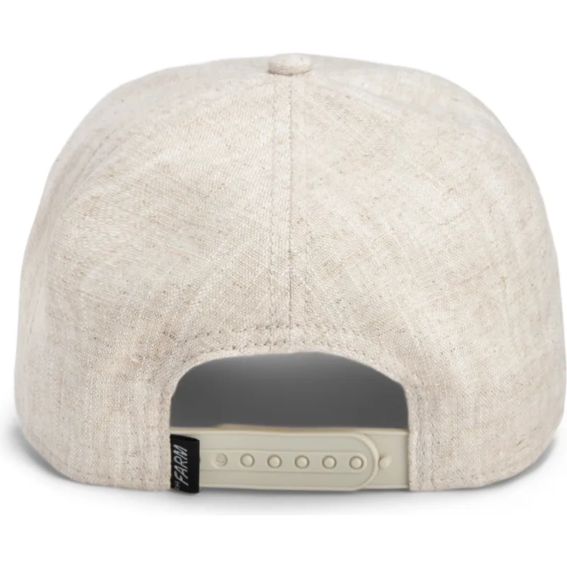 beige-buet-snapback-kasket-bandit-coyote-cloth-rugged-comfort-the-farm-fra-goorin-bros