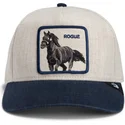 goorin-bros-shapka-s-izvita-kozirka-horse-rogue-thread-rebel-rugged-comfort-the-farm-bezhova-i-tmnosinya-snapback