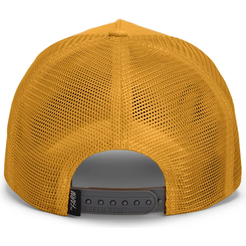 shapka-izvita-traker-zhlt-snapbek-lucky-gotta-be-quicker-core-canvas-the-farm-ot-goorin-bros