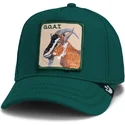 shapka-izvita-zelena-snapbek-goat-greatest-field-100-the-farm-ot-goorin-bros