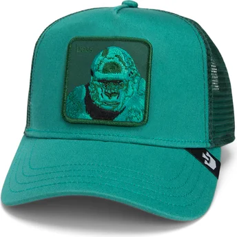 Πράσινο καπέλο trucker gorila Boss Mirage Chroma Wave The Farm από Goorin Bros.