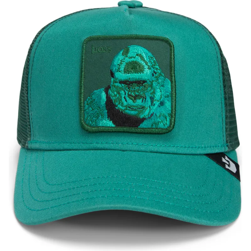 shapka-izvita-shapka-traker-zelena-snapbek-gorila-boss-mirage-chroma-wave-the-farm-the-farm-ot-goorin-bros