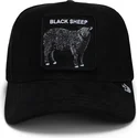 sort-trucker-kasket-far-the-suede-sheep-global-core-micro-suede-the-farm-fra-goorin-bros