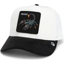 shapka-izvita-bezhov-snapback-na-gorra-trucker-beige-y-negra-escorpion-deadly-the-suede-scorpion-global-core-micro-suede-the-far