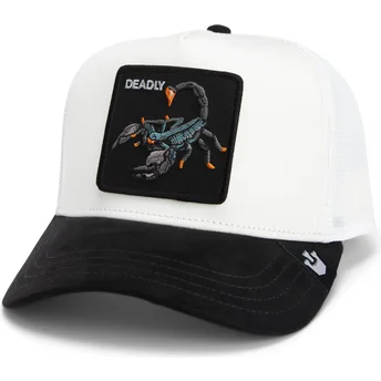 Goorin Bros. Deadly The Suede Scorpion Global Core Micro Suede The Farm Бежова и Черна Шофьорска Шапка