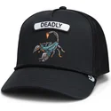 gorra-trucker-sort-skorpion-gb2-deadly-scorp-the-rocker-the-farm-fra-goorin-bros