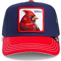 goorin-bros-the-bird-fab-farm-trucker-cap-in-marineblau-und-rot-mit-vogelmotiv