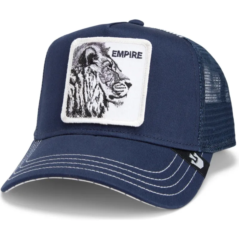 shapka-izvita-traker-tmnosin-snapbek-the-empire-lion-fab-farm-the-farm-ot-goorin-bros