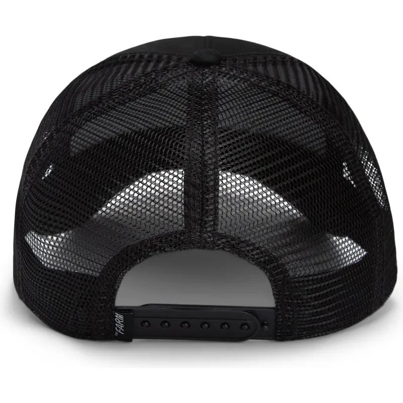 sort-trucker-kasket-med-rottweiler-hund-the-guard-dog-core-combo-the-farm-fra-goorin-bros