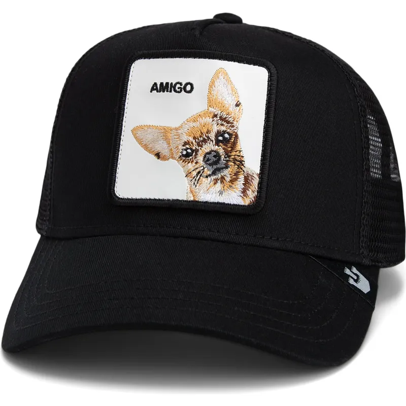 gorra-trucker-sort-chihuahua-hund-the-amigo-core-combo-the-farm-fra-goorin-bros