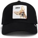 trucker-kasket-sort-chihuahua-hund-the-amigo-core-combo-the-farm-fra-goorin-bros