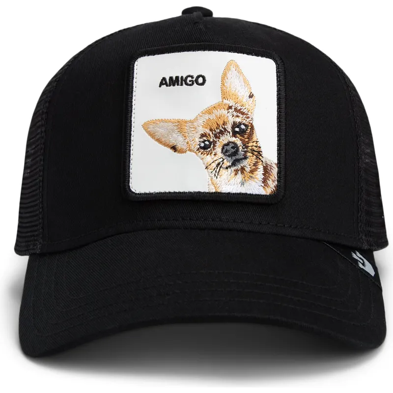 gorra-trucker-sort-chihuahua-hund-the-amigo-core-combo-the-farm-fra-goorin-bros
