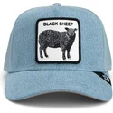 casquette-trucker-bleue-mouton-the-black-sheep-global-core-denim-the-farm-goorin-bros