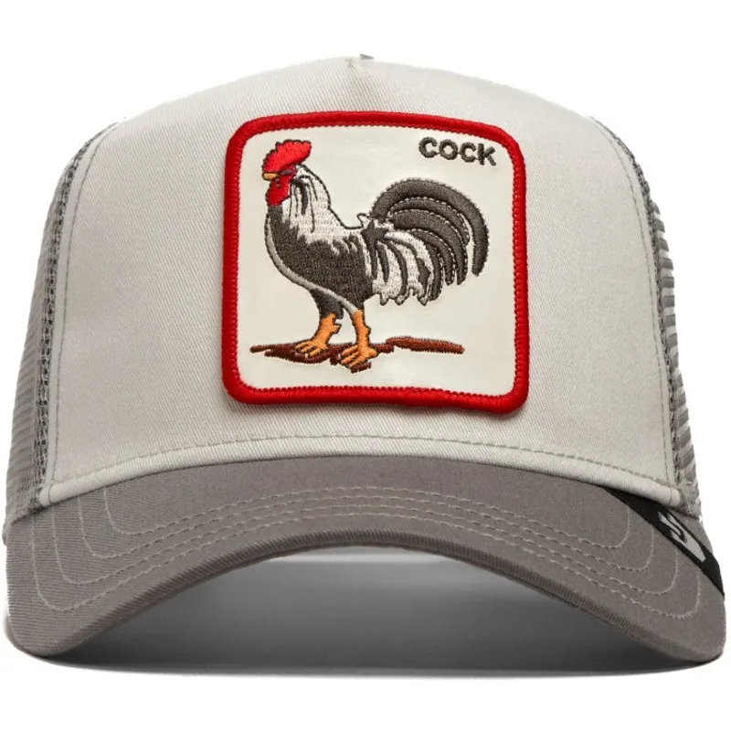 shapka-izvita-traker-siv-snapbek-the-cock-global-core-the-farm-ot-goorin-bros