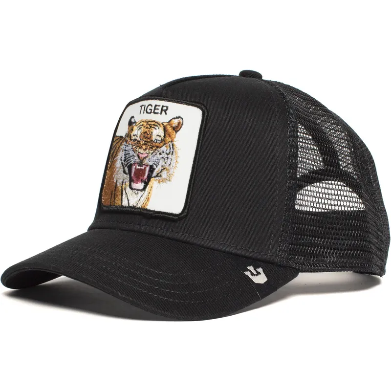 shapka-izvita-traker-cherna-snapbek-the-tiger-global-core-the-farm-ot-goorin-bros