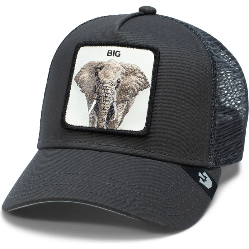 shapka-izvita-traker-cherna-snapbek-the-big-elephant-global-core-the-farm-ot-goorin-bros