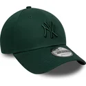 grune-verstellbare-kappe-mit-gebogenem-schirm-und-grunem-logo-9forty-colour-pack-der-new-york-yankees-mlb-von-new-era