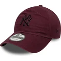 shapka-izvita-chervena-reguliruem-9twenty-colour-pack-na-new-york-yankees-mlb-ot-new-era