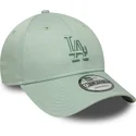 9forty-colour-pack-los-angeles-dodgers-mlb-new-era-justerbar-lysegron-buet-kasket-med-gront-logo