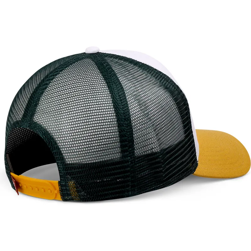 hvid-og-gul-trucker-kasket-filthy-flamingo-surf-gang-hft-fra-coastal